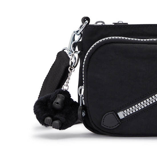 New Milos Shoulder Bag, Rapid Black, large
