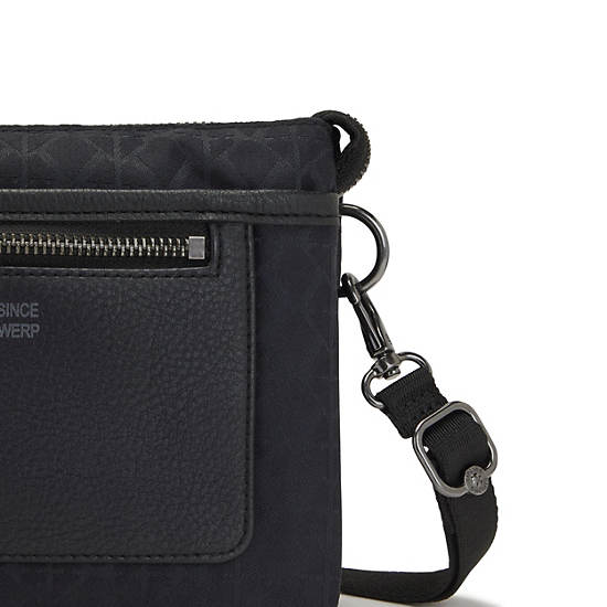 Riri Crossbody Bag, Black, large