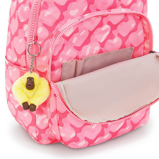 Seoul Small Printed Tablet Backpack, Adorable Hearts, large