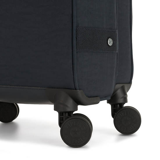 Spontaneous Small Rolling Luggage, Blue Bleu, large