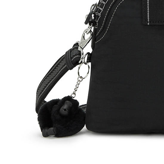 Sidni Shoulder Bag, Black Noir, large