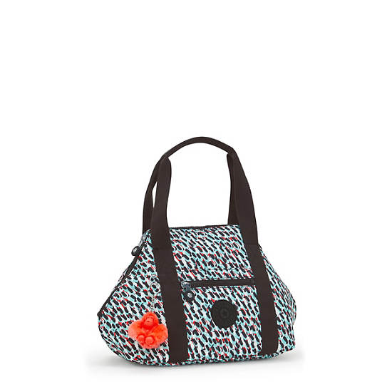 Art Mini Printed Shoulder Bag, Abstract Print, large