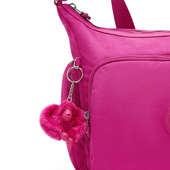 Gabb Crossbody Bag, Glowing Fuchsia, large