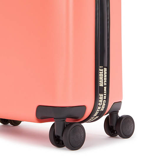 Curiosity Small 4 Wheeled Rolling Luggage, Rosey Rose CB, large