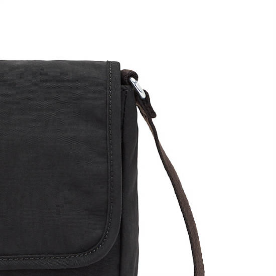 Shayna Crossbody Bag, Black Tonal, large