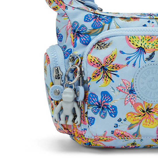 Gabbie Mini Printed Crossbody Bag, Wild Flowers, large Gabbie Mini Printed Crossbody Bag, Wild Flowers, large