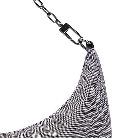 Hania Shoulder Bag, Almost Grey, large