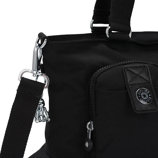 Etis Handbag, Duo Grey Black, large