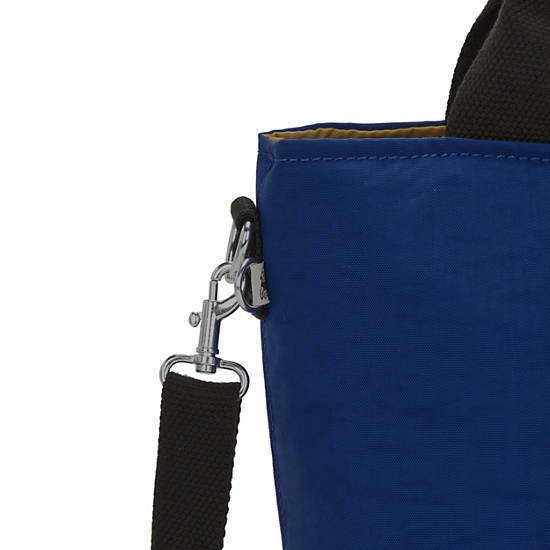 Minta Shoulder Bag, Black Blue Beige, large Minta Shoulder Bag, Black Blue Beige, large