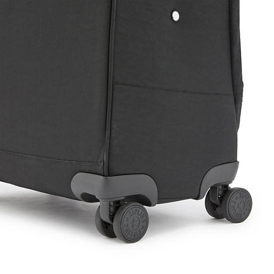 City Spinner Medium Rolling Luggage, Black Noir, large