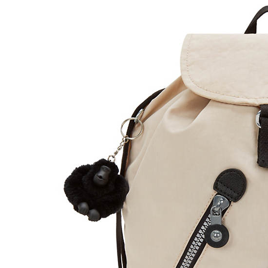 New Fundamental Large Backpack, Back To Beige H, large