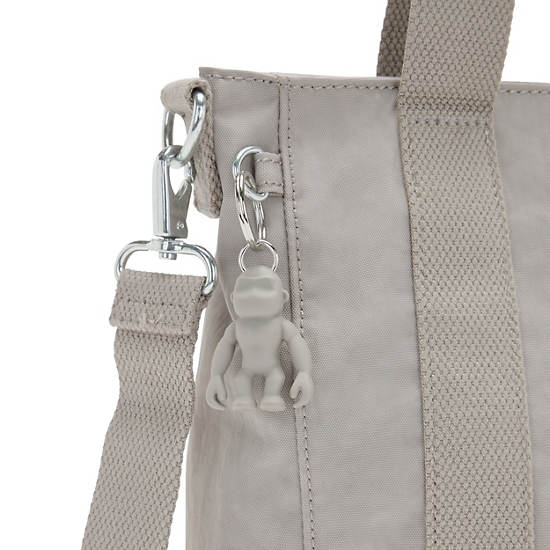 Asseni Mini Tote Bag, Grey Gris, large