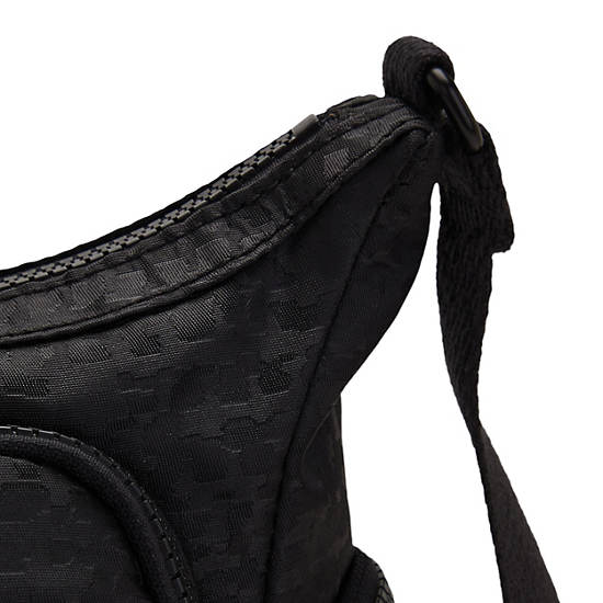 Gabbie Small Crossbody Bag, Urban Black Jacquard, large