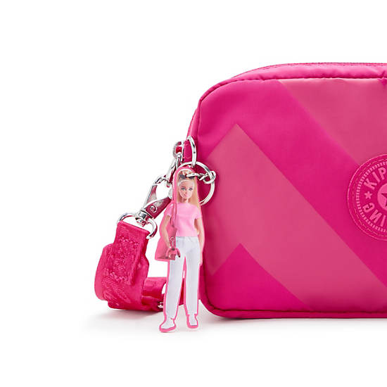 Milda Barbie Crossbody Bag, Power Pink, large