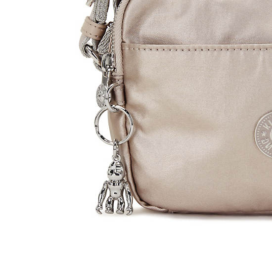 Metallic best sale crossbody bag