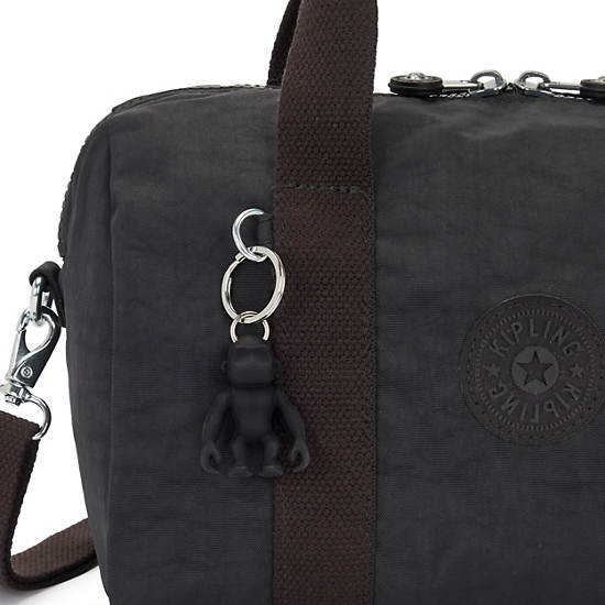 Bina Medium Shoulder Bag, Black Noir, large