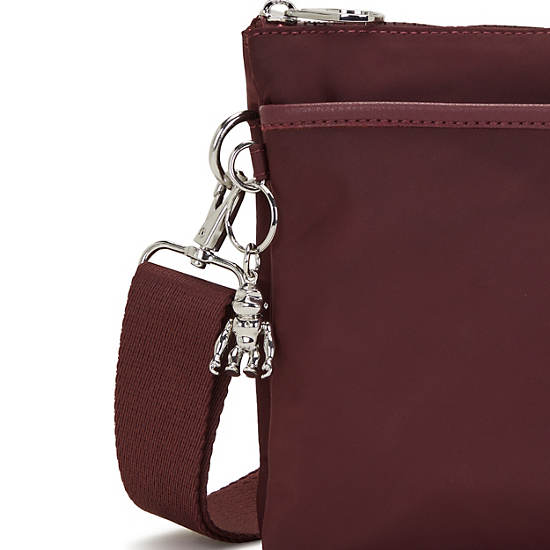 Riri Large Crossbody Bag, Deep Aubergine, large