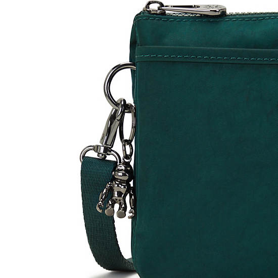 Riri Crossbody Bag, Deepest Emerald, large