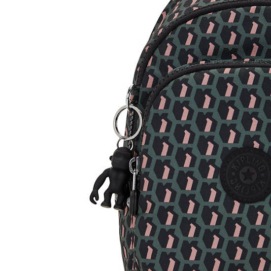 New Delia Compact Printed Backpack, 3D K Print, large