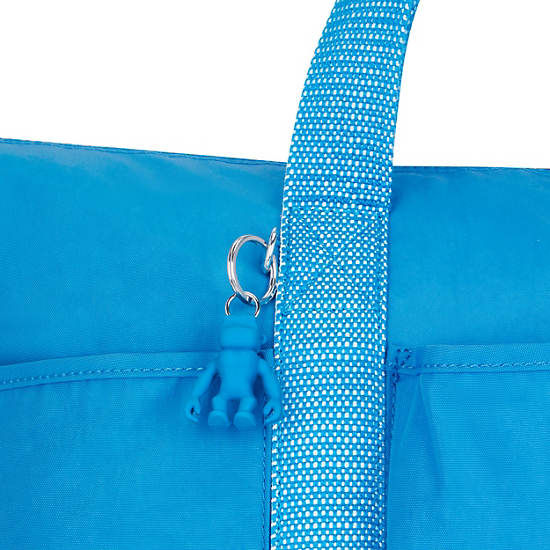 Art M Versatile Tote Bag, Eager Blue, large