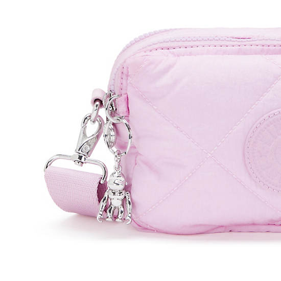 Milda Quilted Crossbody Bag, Blooming Pink, large