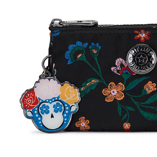 Frida Kahlo Creativity Large Pouch, FK Floral, large Frida Kahlo Creativity Large Pouch, FK Floral, large