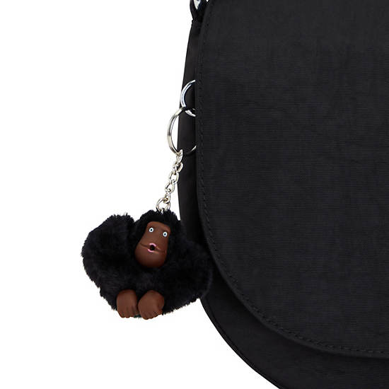 Lucasta Crossbody Bag, Black Tonal, large
