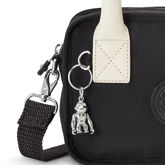 Kirsty Crossbody Bag, Smooth Silver Metallic, large Kirsty Crossbody Bag, Smooth Silver Metallic, large