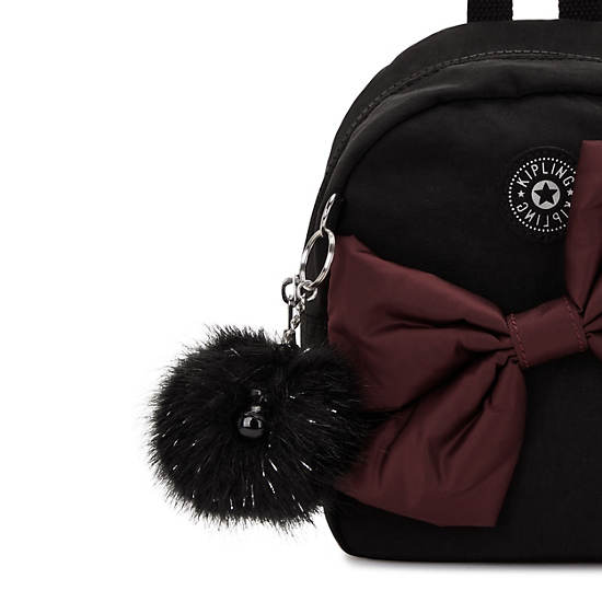Winnifred Mini Backpack, Black Merlot, large