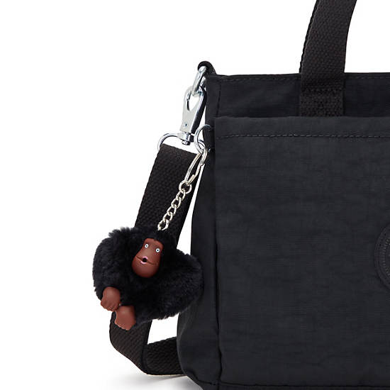 Kanaan Shoulder Bag, Black Tonal, large