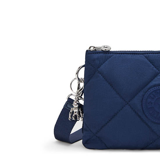 Riri Quilted Crossbody Bag, Airy Blue Ql, large