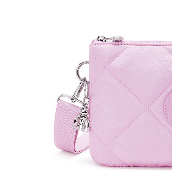 Riri Quilted Crossbody Bag, Blooming Pink, large