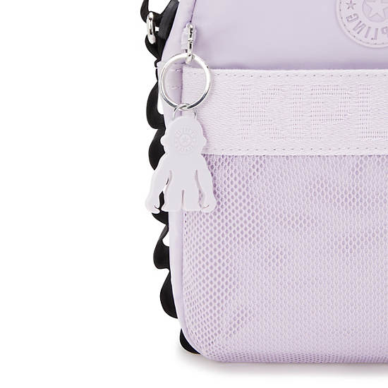 Lilac faux leather mini bag | Essentiel Antwerp United States