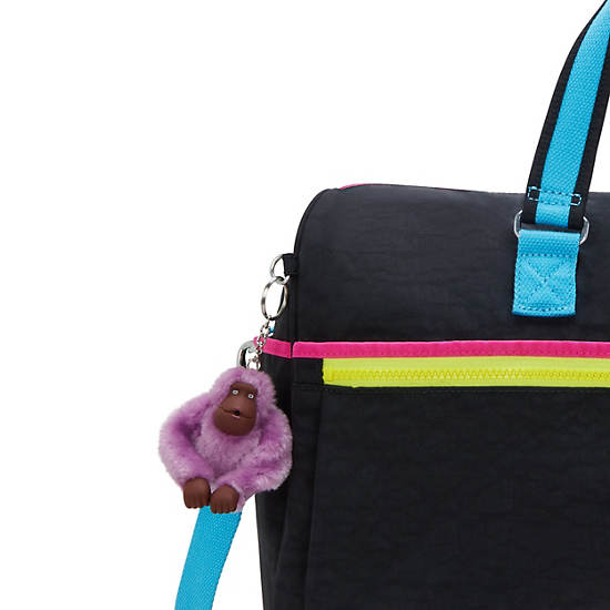 Itska Duffle Bag, Rainbow Black, large