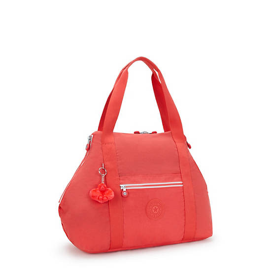 Art Medium Tote Bag, Almost Coral, large