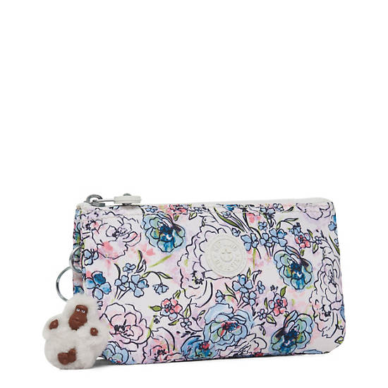 Creativity Large Printed Pouch, Floral Tapestry, large