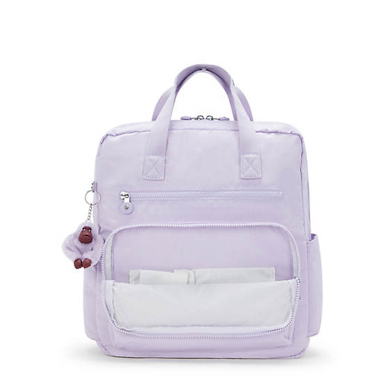 Audrie Diaper Backpack, Lilac Joy, large