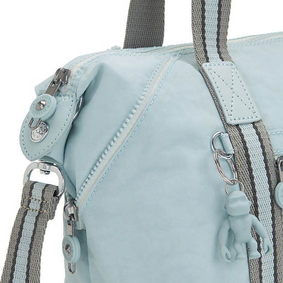 Art Mini Shoulder Bag, Fairy Aqua Metallic, large