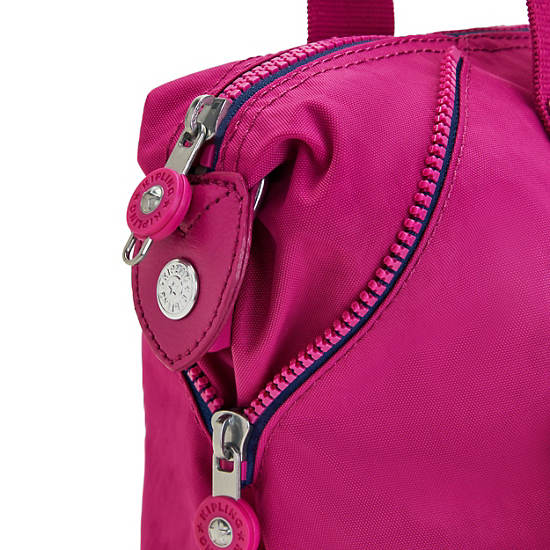 Art Mini Shoulder Bag, Pink Fuchsia, large