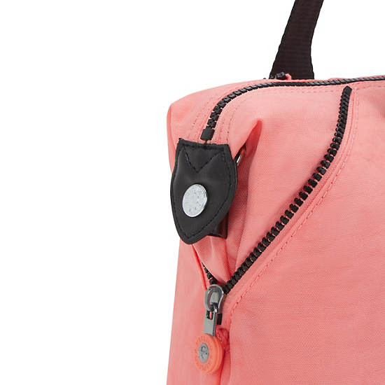 Art Mini Shoulder Bag, Peach Peace, large