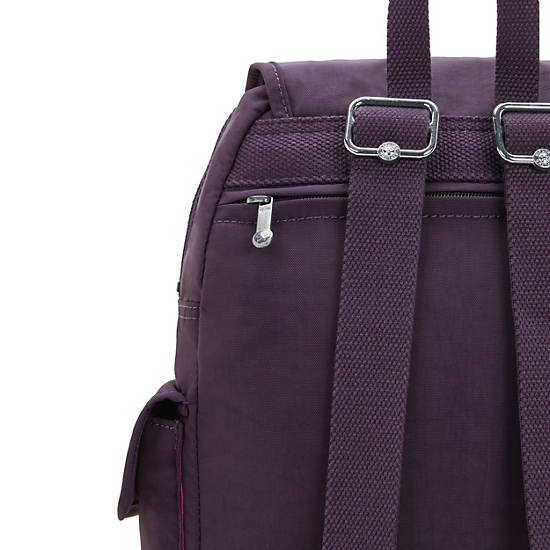 City Pack Small Backpack, Ultimate Plum, large