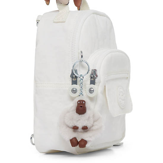 Alber 3-in-1 Convertible Mini Bag Backpack, Alabaster Tonal, large