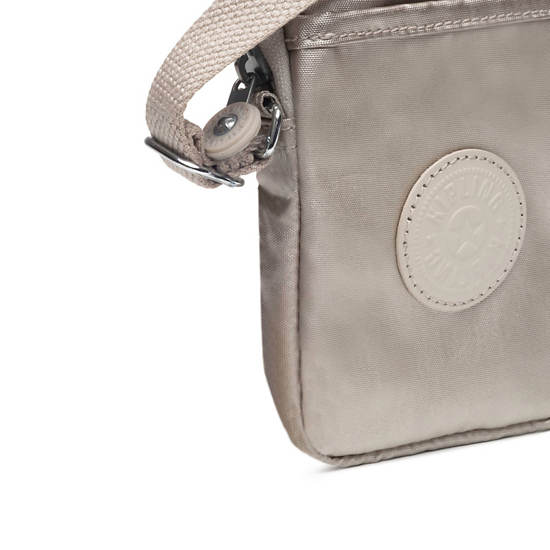 Tally Metallic Crossbody Phone Bag, Shimmering Spots, large