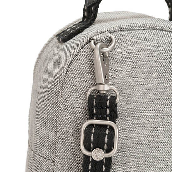 Alber 3-In-1 Convertible Mini Bag Backpack, Foggy Grey, large