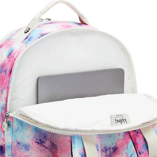 Seoul Extra Large Printed 17" Laptop Backpack, Ultimate Plum, large Seoul Extra Large Printed 17" Laptop Backpack, Ultimate Plum, large