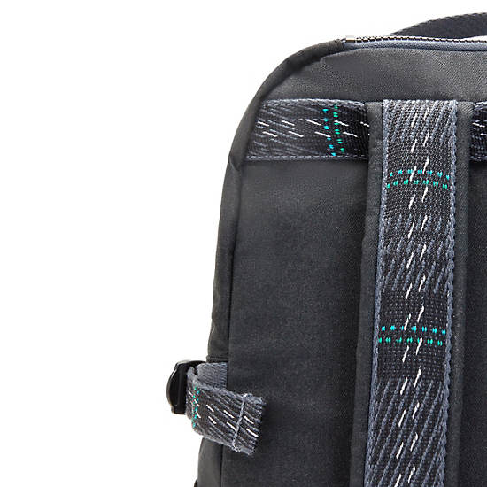 Kagan 16" Laptop Backpack, Black Embossed, large