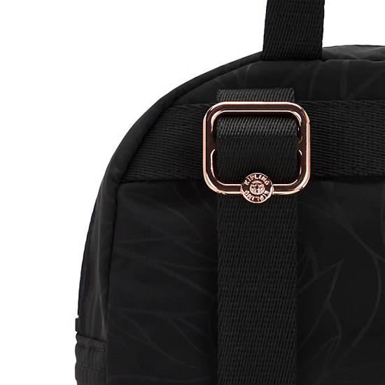 Rosalind Printed Small Backpack, Stars Pop Black, large