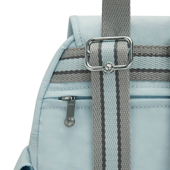 City Pack Mini Backpack, Fairy Aqua Metallic, large