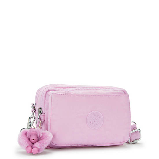 Abanu Multi Convertible Crossbody Bag, Blooming Pink, large