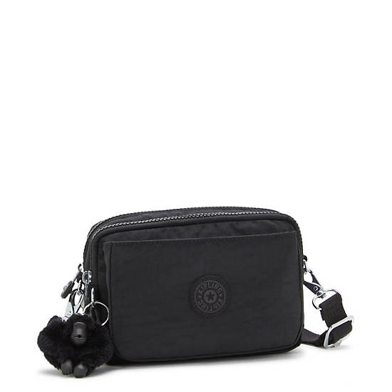 Abanu Multi Convertible Crossbody Bag, Black Noir, large